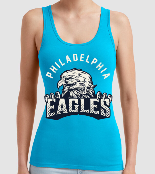 Philadelphia Eagles model turcoaz pe tricou
