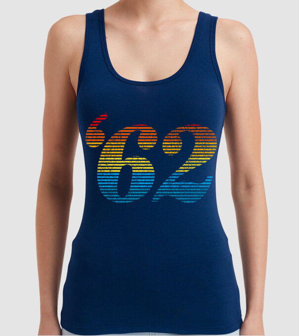 Retro Birthday 1962 model albastru închis pe tricou