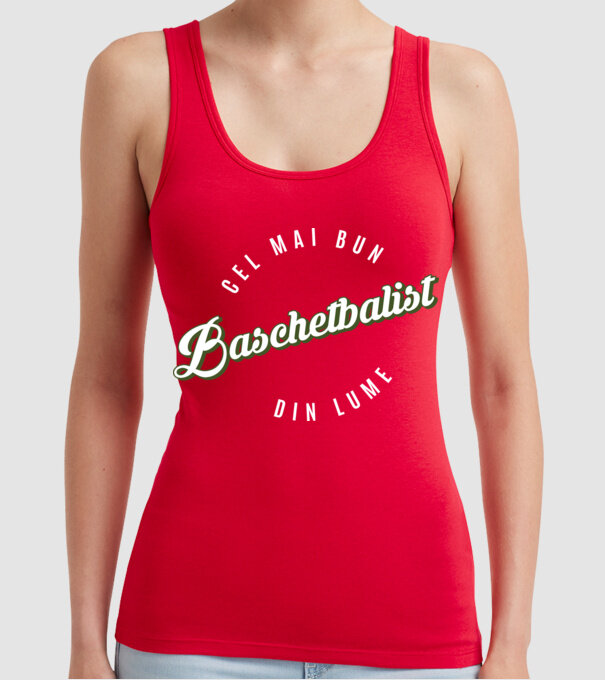 Cel mai bun Baschetbalist din lume model roșu pe tricou