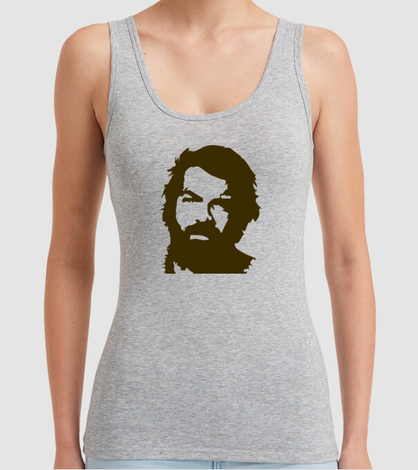 bud spencer model gri pe tricou