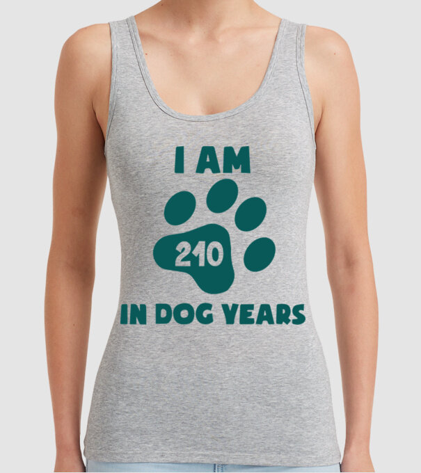 Dog Year - 210 model gri pe tricou