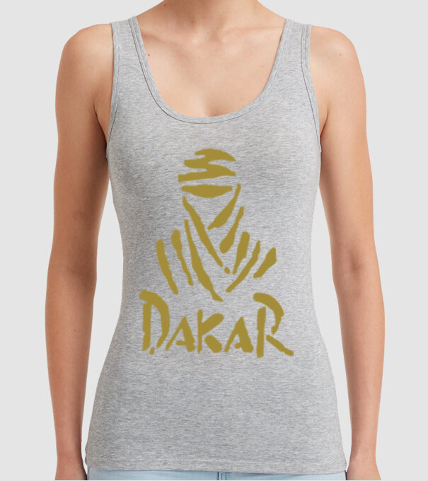 Dakar Rally model gri pe tricou