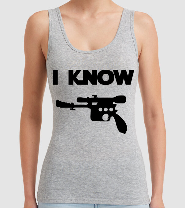 I know model gri pe tricou