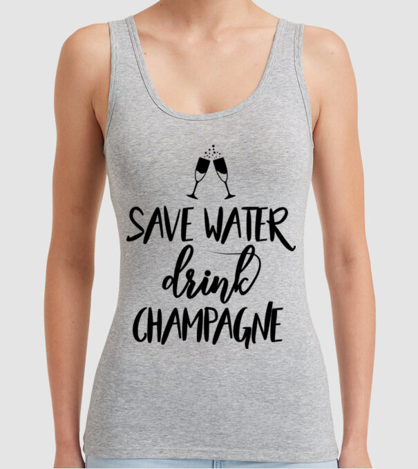 Bea șampanie model gri pe tricou