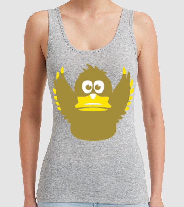 Rață model gri pe tricou