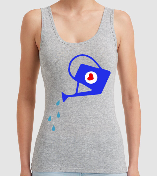 Cană de stropit model gri pe tricou