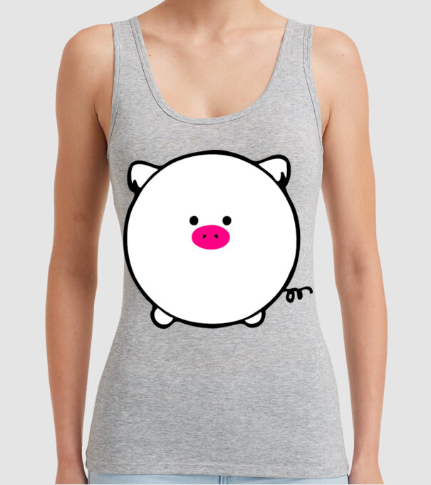 Purcel model gri pe tricou