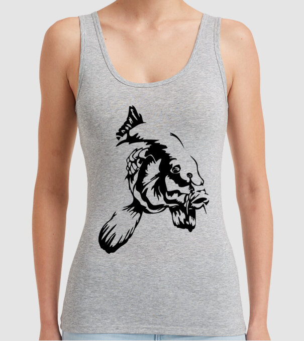 Crap model gri pe tricou