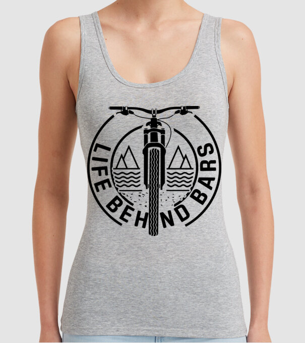 Life behind bars model gri pe tricou