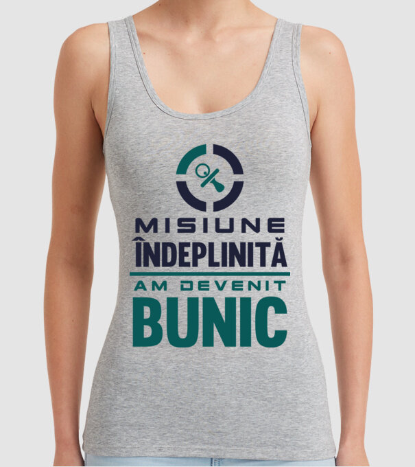 Misiune îndeplinită - am devenit bunic model gri pe tricou