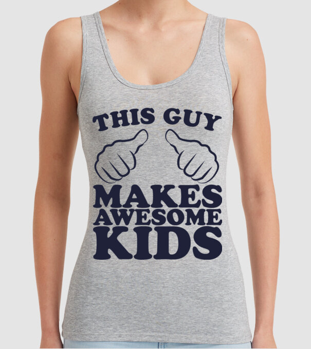 this guy makes awesome kids model gri pe tricou