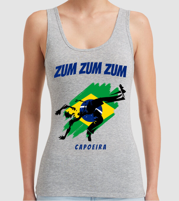 ZUM ZUM ZUM model gri pe tricou