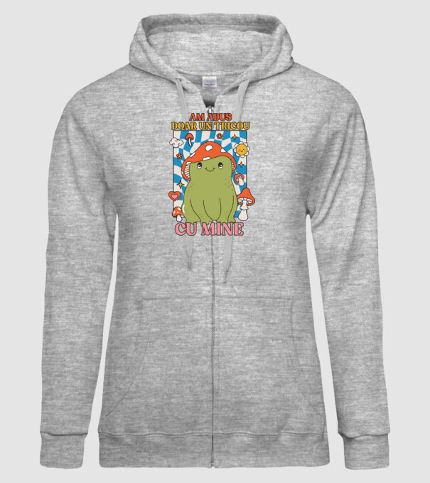 am adus doar un tricou cu mine! model gri pe tricou