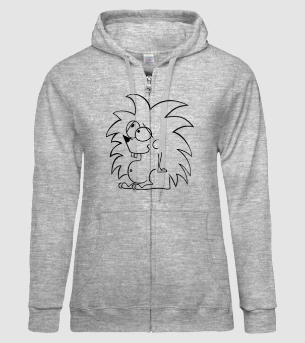 Arici model gri pe tricou