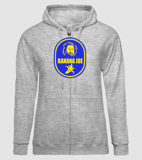 Banana Joe model gri pe tricou