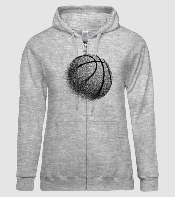 Basketball model gri pe tricou