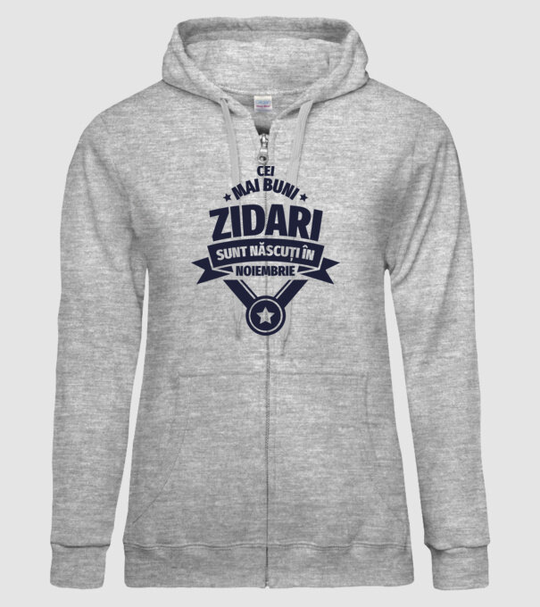 Cei mai buni zidari sunt născuți în Noiembrie model gri pe tricou