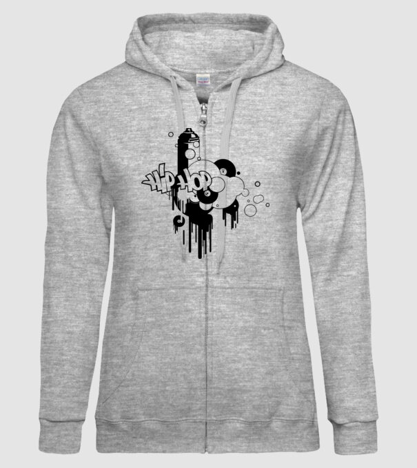 hip hop model gri pe tricou