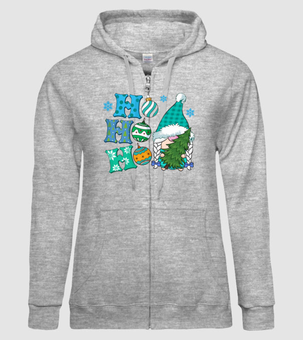 Ho-ho-ho gnome model gri pe tricou
