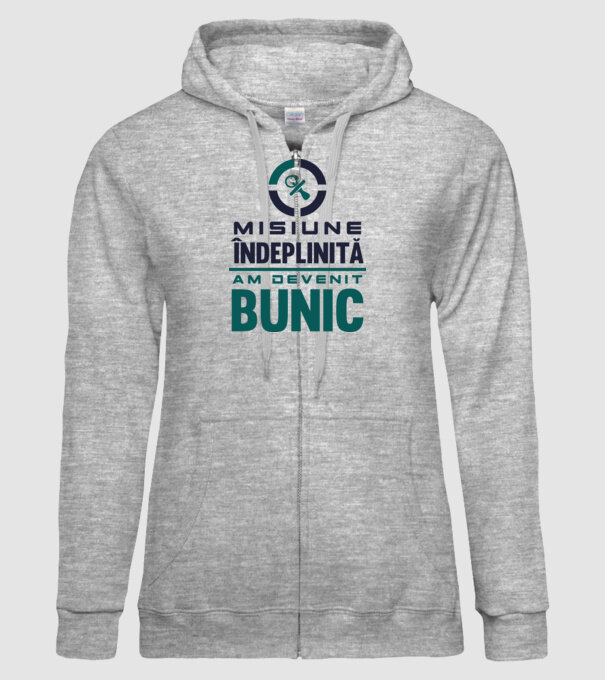 Misiune îndeplinită - am devenit bunic model gri pe tricou