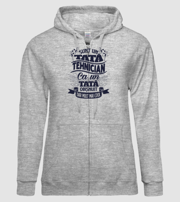 Sunt un tată tehnician, ca un tată obișnuit, dar mult mai cool model gri pe tricou