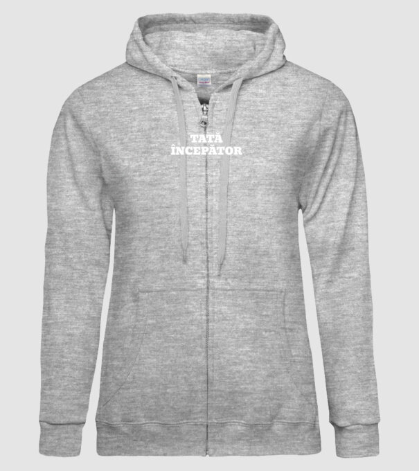 Tată începător model gri pe tricou