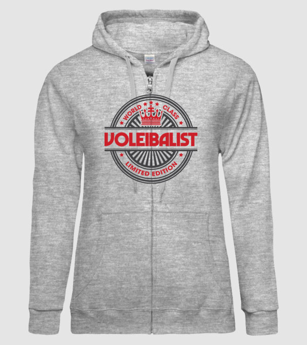 voleibalist model gri pe tricou