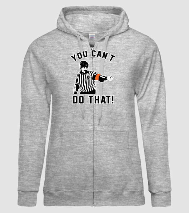 'You can''t do that!' model gri pe tricou