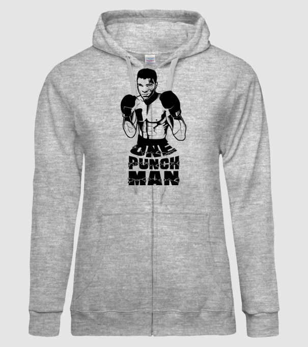 Ali = One punch man model gri pe tricou