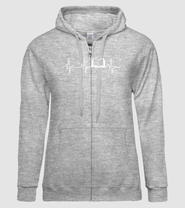 book ekg model gri pe tricou