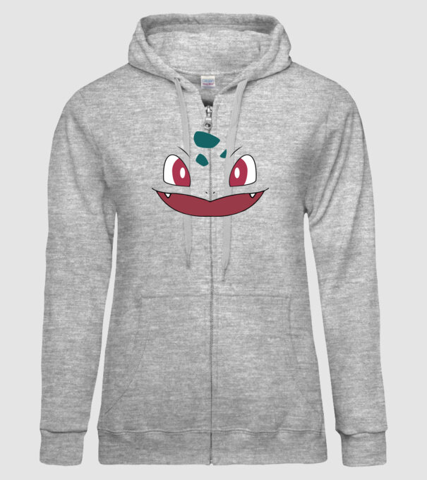 Bulbasaur model gri pe tricou