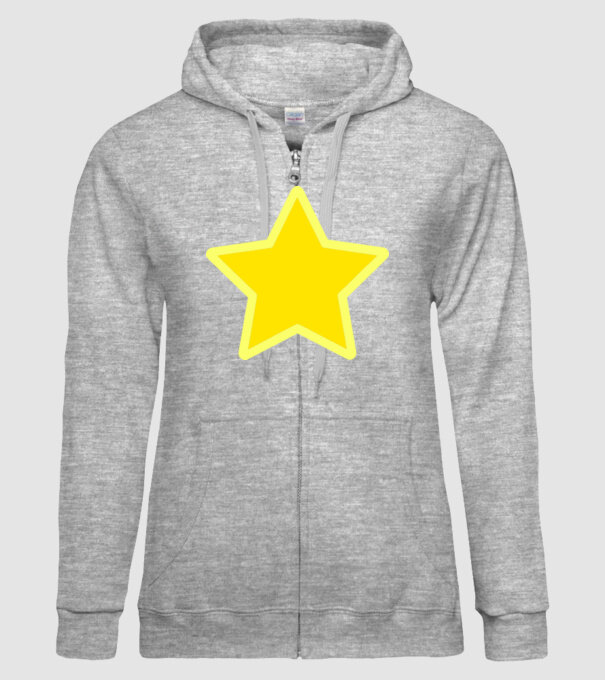 Stea model gri pe tricou