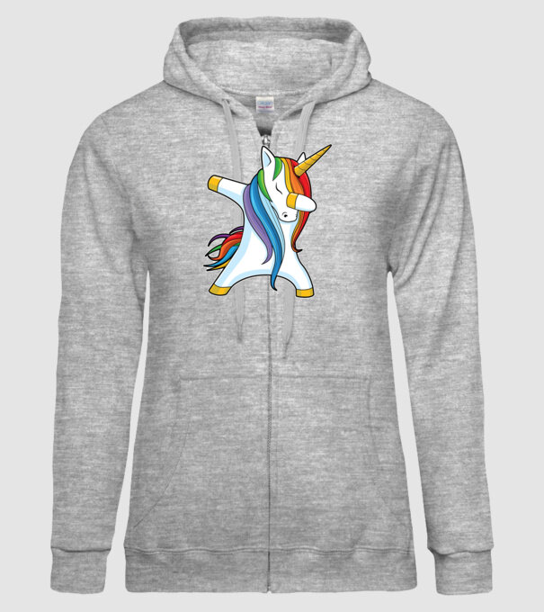 DAB Unicorn 2 model gri pe tricou