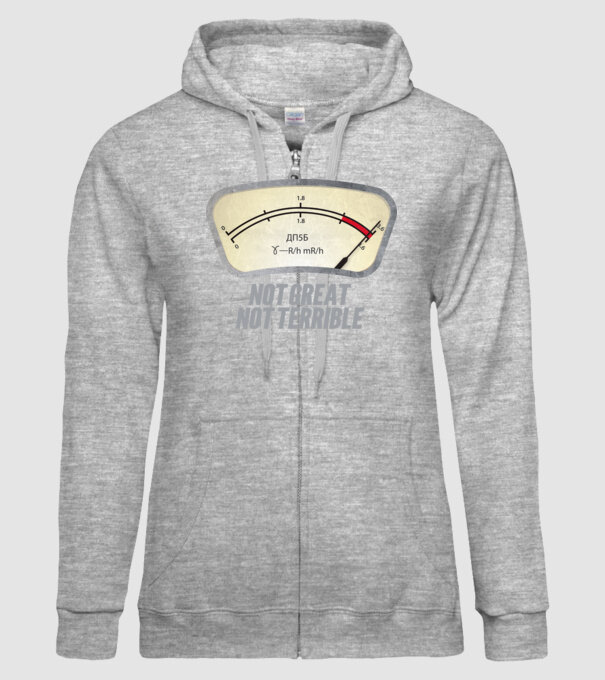 Dosimeter model gri pe tricou