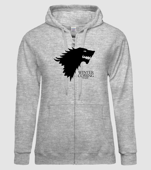 game of thrones winter is coming model gri pe tricou