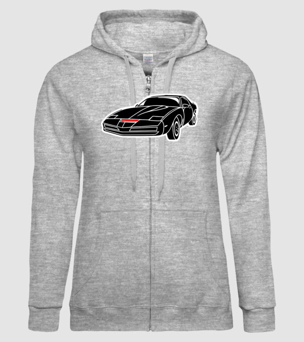 Kitt 3C.eps model gri pe tricou