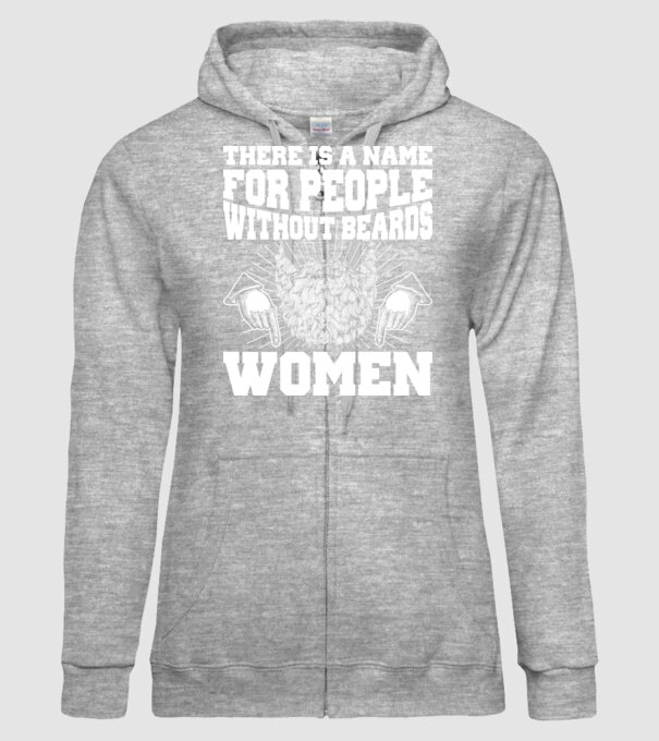 Name for beardless people women model gri pe tricou