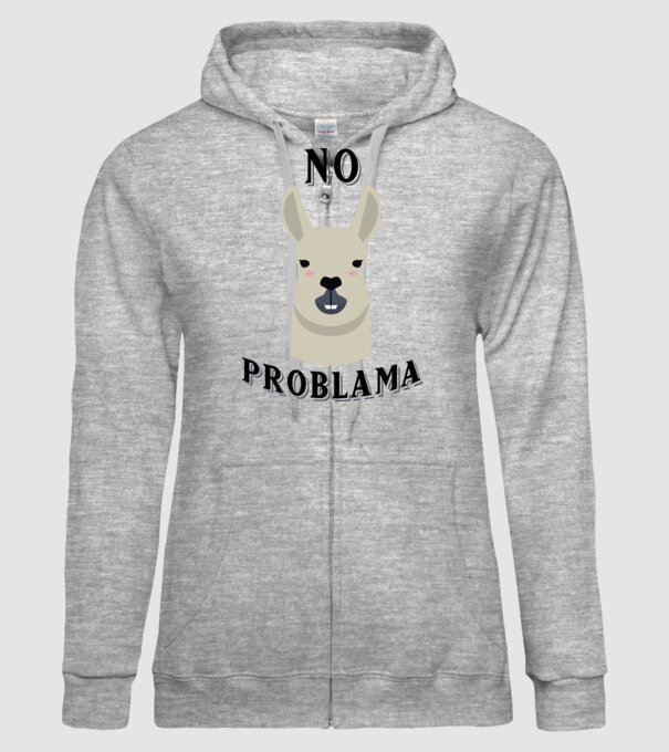 No problama model gri pe tricou