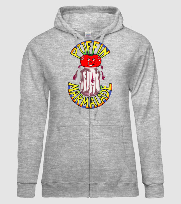 Gem puffin model gri pe tricou