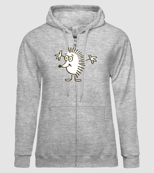 arici model gri pe tricou