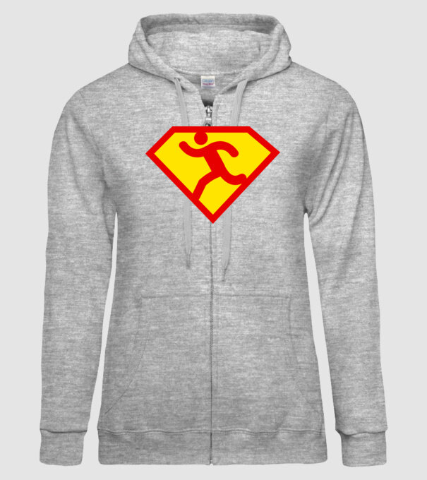 Supersportiv ATLET model gri pe tricou