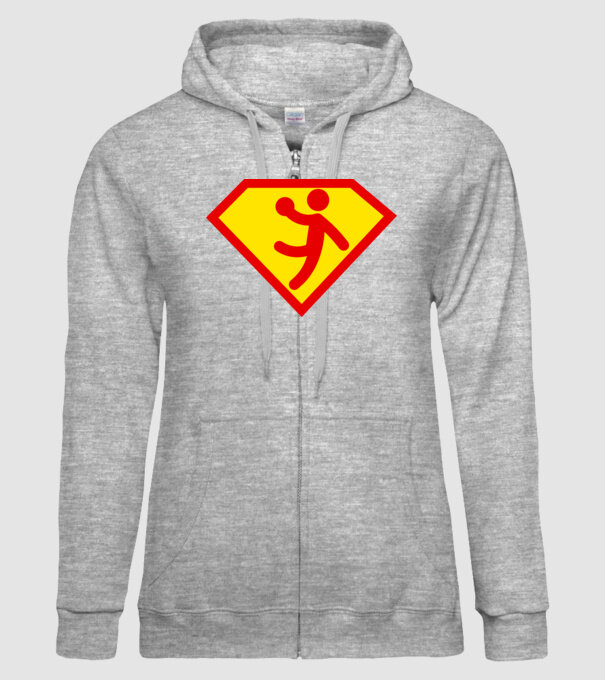 Supersportiv VOLEIBALIST model gri pe tricou