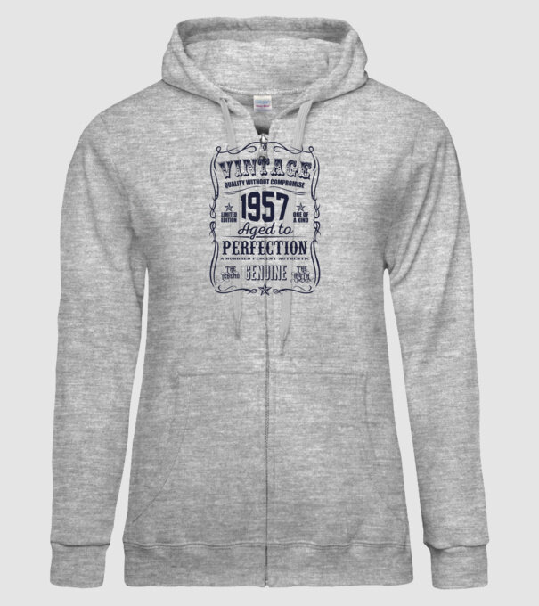 Vintage Perfection - 1957 model gri pe tricou