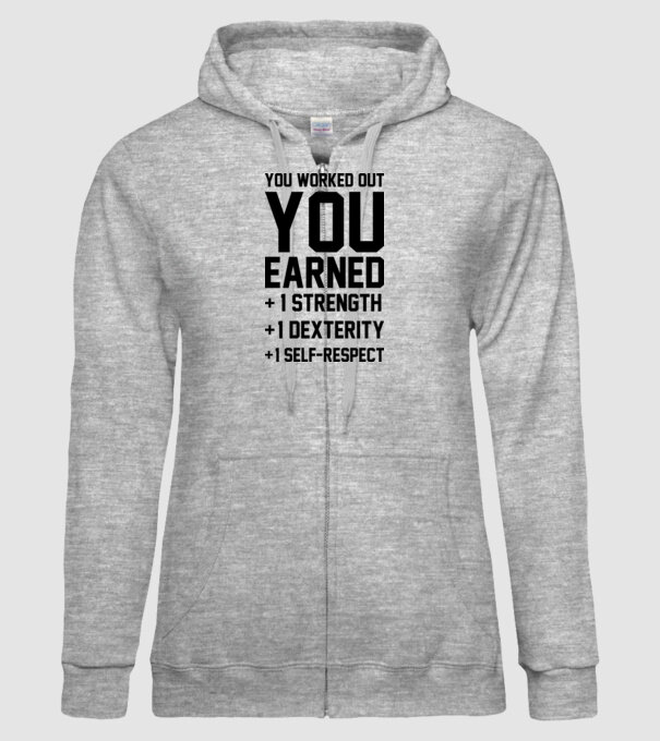 You worked out model gri pe tricou