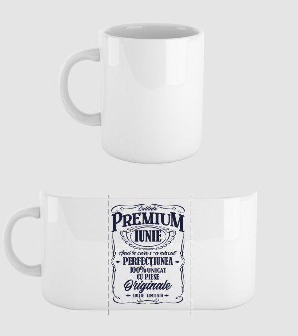 calitate premium -iunie- anul în care s-a născut - perfecțiunea - 100% unicat, cu piese originale, ediție limitată model alb pe tricou