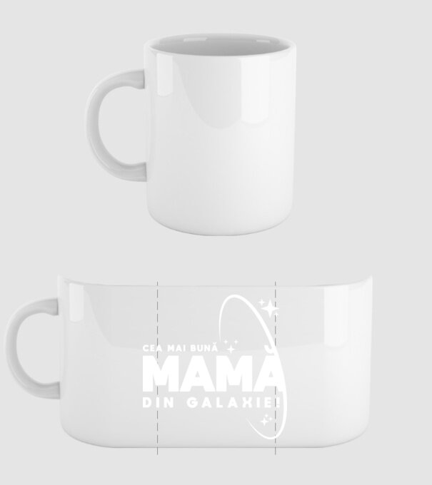 Cea mai bună bunică din Galaxie! model alb pe tricou