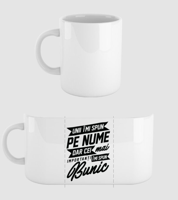 Unii îmi spun pe nume, dar cei mai importanți îmi spun bunic model alb pe tricou