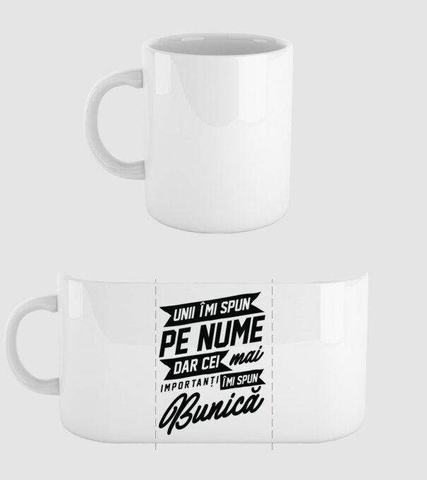 Unii îmi spun pe nume, dar cei mai importanți îmi spun bunică model alb pe tricou