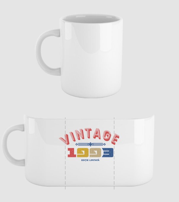 1993 Ediție limitată model alb pe tricou