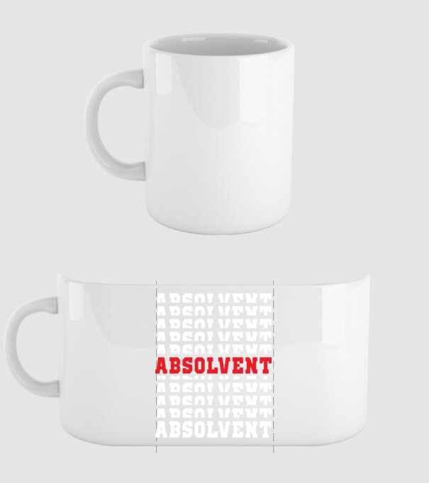 absolvent 2022 model alb pe tricou